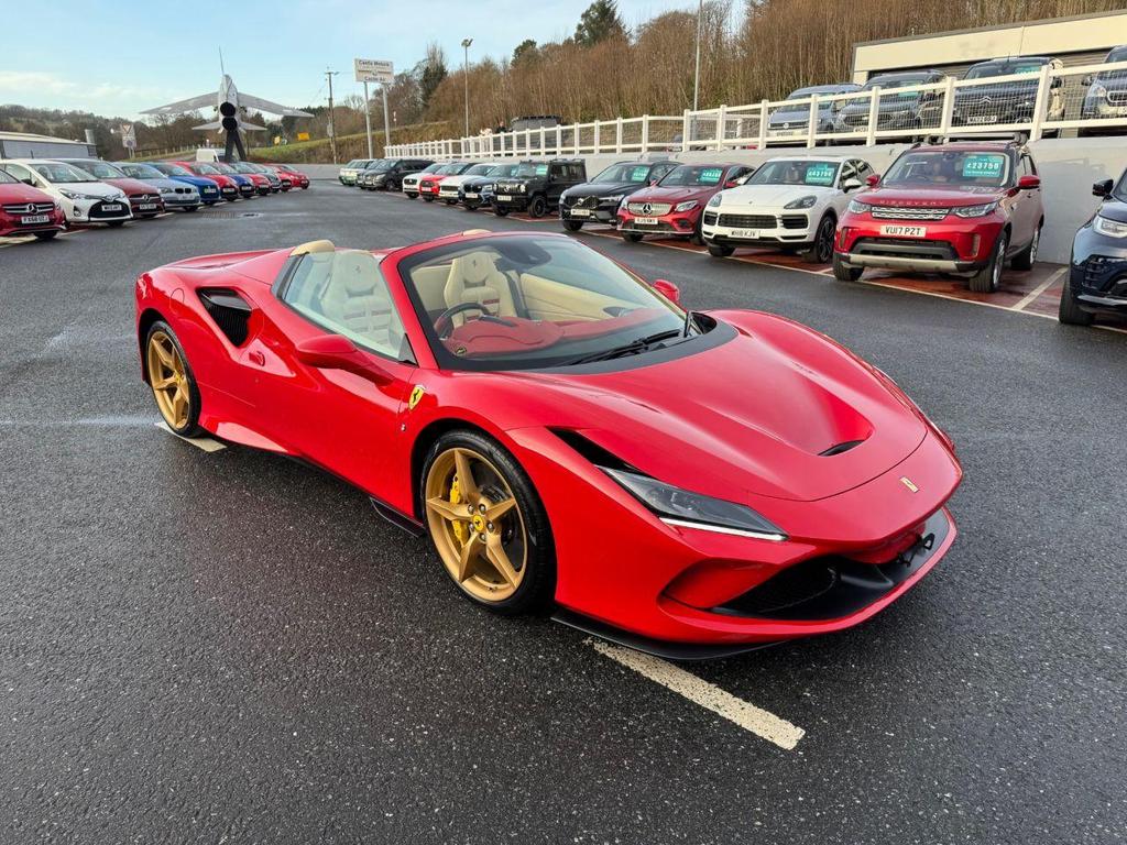 [DIRECT IMPORT] 2022 Ferrari F8 Spider Red Convertible Sports Car 3.9T V8 F1 DCT- Malaysia Ferrari Car for Sale