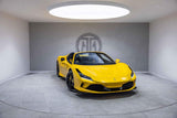[DIRECT IMPORT] 2022 Ferrari F8 Spider Yellow Convertible Sports Car 3.9T V8 F1 DCT- Malaysia Ferrari Car for Sale