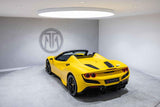 [DIRECT IMPORT] 2022 Ferrari F8 Spider Yellow Convertible Sports Car 3.9T V8 F1 DCT- Malaysia Ferrari Car for Sale