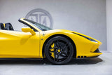[DIRECT IMPORT] 2022 Ferrari F8 Spider Yellow Convertible Sports Car 3.9T V8 F1 DCT- Malaysia Ferrari Car for Sale