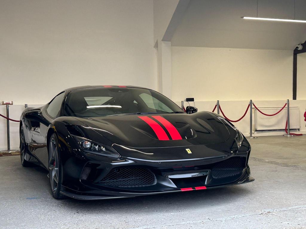 [DIRECT IMPORT] 2022 Ferrari F8 Tributo Black Coupe Sports Car 3.9T V8 F1 DCT- Malaysia Ferrari Car for Sale