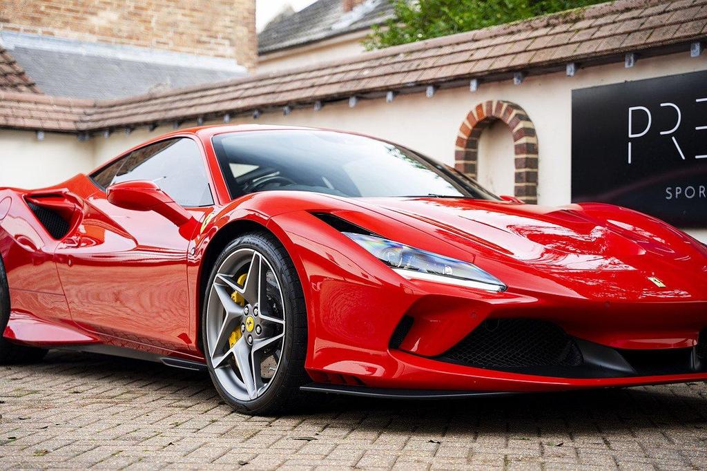 [DIRECT IMPORT] 2022 Ferrari F8 Tributo Red Coupe Sports Car 3.9T V8 F1 DCT- Malaysia Ferrari Car for Sale