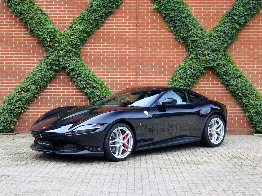 2022 Ferrari Roma Blue Coupe Sports Car with 4 Seats 3.8T V8 F1 DCT - Malaysia Ferrari Car for Sale Promotion [DIRECT IMPORT]
