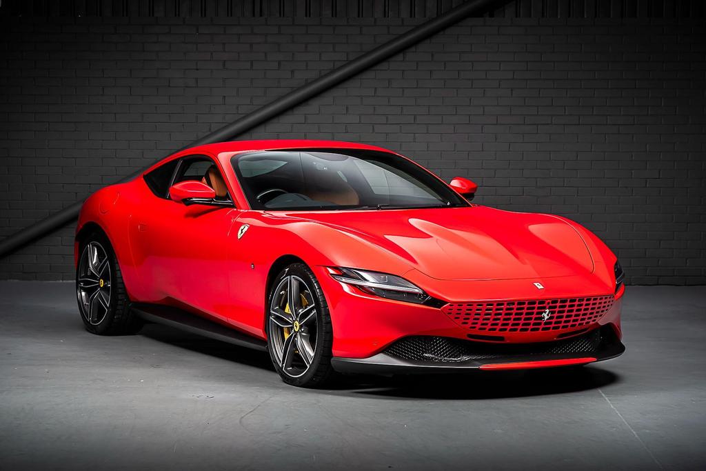2022 Ferrari Roma Red Coupe Sports Car with 4 Seats 3.8T V8 F1 DCT - Malaysia Ferrari Car for Sale Promotion [DIRECT IMPORT]