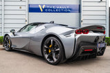 2022 Ferrari SF90 Stradale Grey Coupe Plug-in Hybrid Sports Car with 2 Seats 4.0T V8 F1 DCT 4WD - Malaysia Ferrari Car for Sale Promotion [DIRECT IMPORT]