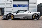 2022 Ferrari SF90 Stradale Grey Coupe Plug-in Hybrid Sports Car with 2 Seats 4.0T V8 F1 DCT 4WD - Malaysia Ferrari Car for Sale Promotion [DIRECT IMPORT]