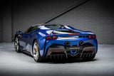 [DIRECT IMPORT] 2022 Ferrari SF90 Spider Blue Convertible Coupe Plug-in Hybrid Sports Car with 2 Seats 4.0T V8 F1 DCT 4WD - Malaysia Ferrari Car for Sale Promotion