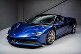 [DIRECT IMPORT] 2022 Ferrari SF90 Spider Blue Convertible Coupe Plug-in Hybrid Sports Car with 2 Seats 4.0T V8 F1 DCT 4WD - Malaysia Ferrari Car for Sale Promotion