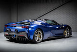 [DIRECT IMPORT] 2022 Ferrari SF90 Spider Blue Convertible Coupe Plug-in Hybrid Sports Car with 2 Seats 4.0T V8 F1 DCT 4WD - Malaysia Ferrari Car for Sale Promotion
