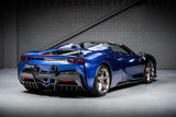 [DIRECT IMPORT] 2022 Ferrari SF90 Spider Blue Convertible Coupe Plug-in Hybrid Sports Car with 2 Seats 4.0T V8 F1 DCT 4WD - Malaysia Ferrari Car for Sale Promotion