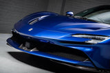 [DIRECT IMPORT] 2022 Ferrari SF90 Spider Blue Convertible Coupe Plug-in Hybrid Sports Car with 2 Seats 4.0T V8 F1 DCT 4WD - Malaysia Ferrari Car for Sale Promotion