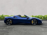 [DIRECT IMPORT] 2022 Ferrari SF90 Spider Blue Convertible Coupe Plug-in Hybrid Sports Car with 2 Seats 4.0T V8 F1 DCT 4WD - Malaysia Ferrari Car for Sale Promotion