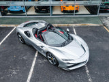 [DIRECT IMPORT] 2022 Ferrari SF90 Spider Grey Convertible Coupe Plug-in Hybrid Sports Car with 2 Seats 4.0T V8 F1 DCT 4WD - Malaysia Ferrari Car for Sale Promotion
