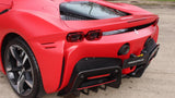[DIRECT IMPORT] 2022 Ferrari SF90 Spider Red Convertible Coupe Plug-in Hybrid Sports Car with 2 Seats 4.0T V8 F1 DCT 4WD - Malaysia Ferrari Car for Sale Promotion