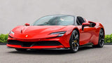 [DIRECT IMPORT] 2022 Ferrari SF90 Spider Red Convertible Coupe Plug-in Hybrid Sports Car with 2 Seats 4.0T V8 F1 DCT 4WD - Malaysia Ferrari Car for Sale Promotion