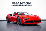[DIRECT IMPORT] 2022 Ferrari SF90 Spider Red Convertible Coupe Plug-in Hybrid Sports Car with 2 Seats 4.0T V8 F1 DCT 4WD - Malaysia Ferrari Car for Sale Promotion