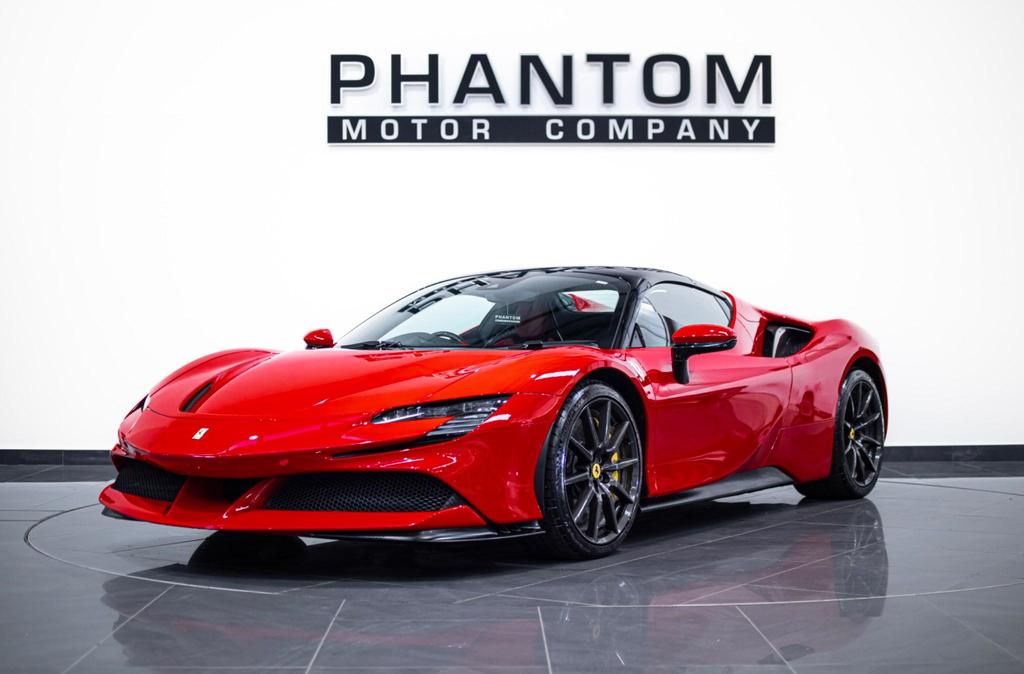 [DIRECT IMPORT] 2022 Ferrari SF90 Spider Red Convertible Coupe Plug-in Hybrid Sports Car with 2 Seats 4.0T V8 F1 DCT 4WD - Malaysia Ferrari Car for Sale Promotion