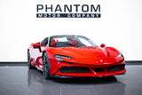 [DIRECT IMPORT] 2022 Ferrari SF90 Spider Red Convertible Coupe Plug-in Hybrid Sports Car with 2 Seats 4.0T V8 F1 DCT 4WD - Malaysia Ferrari Car for Sale Promotion