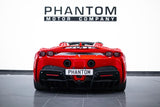 [DIRECT IMPORT] 2022 Ferrari SF90 Spider Red Convertible Coupe Plug-in Hybrid Sports Car with 2 Seats 4.0T V8 F1 DCT 4WD - Malaysia Ferrari Car for Sale Promotion