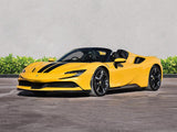 [DIRECT IMPORT] 2022 Ferrari SF90 Spider Yellow Convertible Coupe Plug-in Hybrid Sports Car with 2 Seats 4.0T V8 F1 DCT 4WD - Malaysia Ferrari Car for Sale Promotion