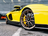 [DIRECT IMPORT] 2022 Lamborghini Aventador Ultimae Roadster 6.5 V12 LP 780-4 ISR 4WD Convertible - Yellow Convertible (2022) - Recond Car