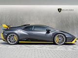 [DIRECT IMPORT] 2022 Lamborghini Huracan STO 5.2 V10 4WD Auto Coupe - Black & Yellow Coupe (2022) - Recond Car