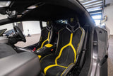 [DIRECT IMPORT] 2022 Lamborghini Huracan STO 5.2 V10 4WD Auto Coupe - Black & Yellow Coupe (2022) - Recond Car