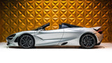 2022 McLaren 720S Spider - Silver Convertible Coupe Sports Car with Butterly Doors and 2-Seats 4.0T Twin-Turbo V8 SSG (Black Interior) - Malaysia McLaren Car Price for Sale Promotion [DIRECT IMPORT]