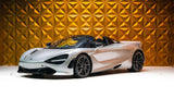 2022 McLaren 720S Spider - Silver Convertible Coupe Sports Car with Butterly Doors and 2-Seats 4.0T Twin-Turbo V8 SSG (Black Interior) - Malaysia McLaren Car Price for Sale Promotion [DIRECT IMPORT]