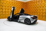 2022 McLaren 720S Spider - Silver Convertible Coupe Sports Car with Butterly Doors and 2-Seats 4.0T Twin-Turbo V8 SSG (Black Interior) - Malaysia McLaren Car Price for Sale Promotion [DIRECT IMPORT]