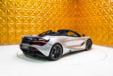 2022 McLaren 720S Spider - Silver Convertible Coupe Sports Car with Butterly Doors and 2-Seats 4.0T Twin-Turbo V8 SSG (Black Interior) - Malaysia McLaren Car Price for Sale Promotion [DIRECT IMPORT]