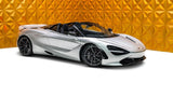 2022 McLaren 720S Spider - Silver Convertible Coupe Sports Car with Butterly Doors and 2-Seats 4.0T Twin-Turbo V8 SSG (Black Interior) - Malaysia McLaren Car Price for Sale Promotion [DIRECT IMPORT]