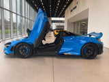 2022 McLaren 765LT Spider - Blue Convertible Coupe Sports Car with Butterly Doors and 2-Seats 4.0T Twin-Turbo V8 SSG (Black Interior) - Malaysia McLaren Car Price for Sale Promotion [DIRECT IMPORT]