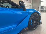 2022 McLaren 765LT Spider - Blue Convertible Coupe Sports Car with Butterly Doors and 2-Seats 4.0T Twin-Turbo V8 SSG (Black Interior) - Malaysia McLaren Car Price for Sale Promotion [DIRECT IMPORT]
