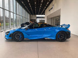 2022 McLaren 765LT Spider - Blue Convertible Coupe Sports Car with Butterly Doors and 2-Seats 4.0T Twin-Turbo V8 SSG (Black Interior) - Malaysia McLaren Car Price for Sale Promotion [DIRECT IMPORT]