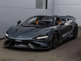 2022 McLaren 765LT Spider - Grey Convertible Coupe Sports Car with Butterly Doors and 2-Seats 4.0T Twin-Turbo V8 SSG (Black Interior) - Malaysia McLaren Car Price for Sale Promotion [DIRECT IMPORT]