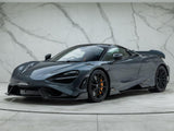 2022 McLaren 765LT Spider - Grey Convertible Coupe Sports Car with Butterly Doors and 2-Seats 4.0T Twin-Turbo V8 SSG (Black Interior) - Malaysia McLaren Car Price for Sale Promotion [DIRECT IMPORT]