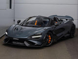 2022 McLaren 765LT Spider - Grey Convertible Coupe Sports Car with Butterly Doors and 2-Seats 4.0T Twin-Turbo V8 SSG (Black Interior) - Malaysia McLaren Car Price for Sale Promotion [DIRECT IMPORT]