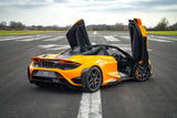 2022 McLaren 765LT Spider - Orange Convertible Coupe Sports Car with Butterly Doors and 2-Seats 4.0T Twin-Turbo V8 SSG (Black Interior) - Malaysia McLaren Car Price for Sale Promotion [DIRECT IMPORT]