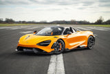 2022 McLaren 765LT Spider - Orange Convertible Coupe Sports Car with Butterly Doors and 2-Seats 4.0T Twin-Turbo V8 SSG (Black Interior) - Malaysia McLaren Car Price for Sale Promotion [DIRECT IMPORT]