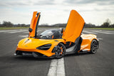 2022 McLaren 765LT Spider - Orange Convertible Coupe Sports Car with Butterly Doors and 2-Seats 4.0T Twin-Turbo V8 SSG (Black Interior) - Malaysia McLaren Car Price for Sale Promotion [DIRECT IMPORT]