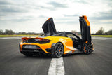 2022 McLaren 765LT Spider - Orange Convertible Coupe Sports Car with Butterly Doors and 2-Seats 4.0T Twin-Turbo V8 SSG (Black Interior) - Malaysia McLaren Car Price for Sale Promotion [DIRECT IMPORT]