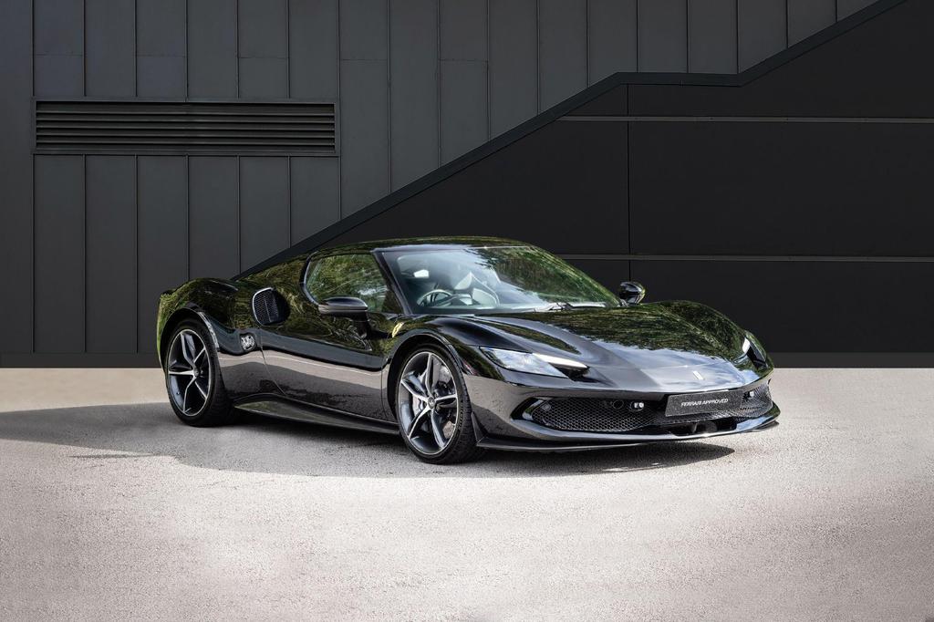 2023 Ferrari 296 GTB Black Coupe Plug-in Hybrid Sports Car with 2 Seats 3.0T V6 F1 DCT - Malaysia Ferrari Car for Sale Promotion [DIRECT IMPORT]