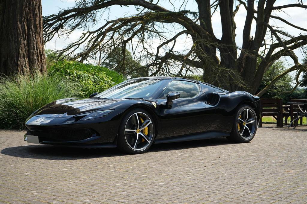 2023 Ferrari 296 GTB Black Coupe Plug-in Hybrid Sports Car with 2 Seats 3.0T V6 F1 DCT - Malaysia Ferrari Car for Sale Promotion [DIRECT IMPORT]