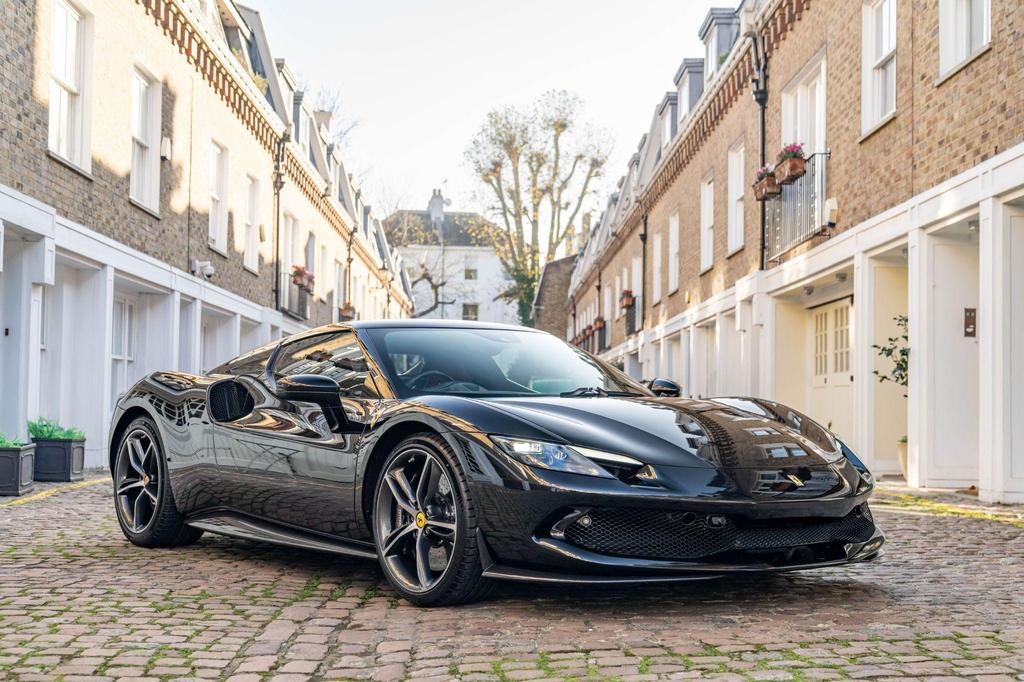 2023 Ferrari 296 GTB Black Coupe Plug-in Hybrid Sports Car with 2 Seats 3.0T V6 F1 DCT - Malaysia Ferrari Car for Sale Promotion [DIRECT IMPORT]