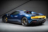 2023 Ferrari 296 GTB Blue Coupe Plug-in Hybrid Sports Car with 2 Seats 3.0T V6 F1 DCT (Black Interior)- Malaysia Ferrari Car for Sale Promotion [DIRECT IMPORT]