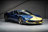 2023 Ferrari 296 GTB Blue Coupe Plug-in Hybrid Sports Car with 2 Seats 3.0T V6 F1 DCT (Black Interior)- Malaysia Ferrari Car for Sale Promotion [DIRECT IMPORT]