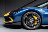 2023 Ferrari 296 GTB Blue Coupe Plug-in Hybrid Sports Car with 2 Seats 3.0T V6 F1 DCT (Black Interior)- Malaysia Ferrari Car for Sale Promotion [DIRECT IMPORT]