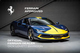 2023 Ferrari 296 GTB Blue Coupe Plug-in Hybrid Sports Car with 2 Seats 3.0T V6 F1 DCT (Black Interior)- Malaysia Ferrari Car for Sale Promotion [DIRECT IMPORT]