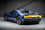 2023 Ferrari 296 GTB Blue Coupe Plug-in Hybrid Sports Car with 2 Seats 3.0T V6 F1 DCT (Black Interior)- Malaysia Ferrari Car for Sale Promotion [DIRECT IMPORT]